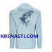 Худи Simms Tech Hoody - Artist Series Steel Blue/Tarpon